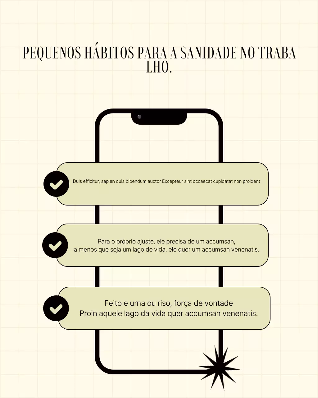 Dicas de bem-estar minimalistas bege