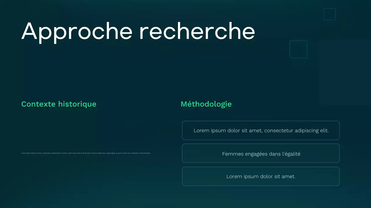 Présentation des soins de santé modernes Teal