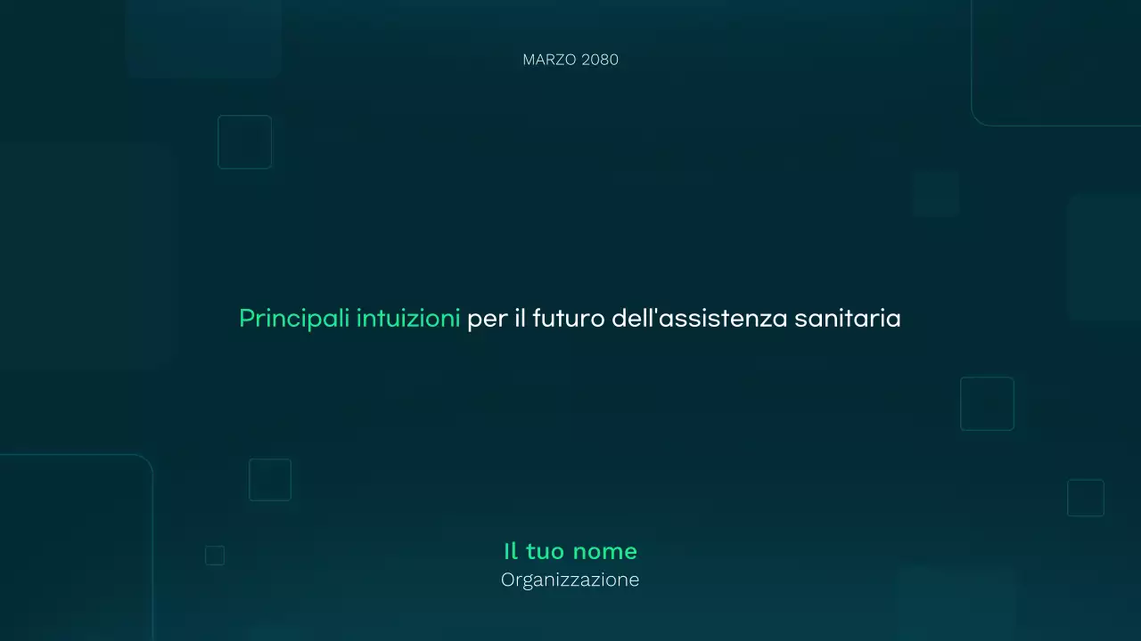 Presentazione di Teal Modern Healthcare