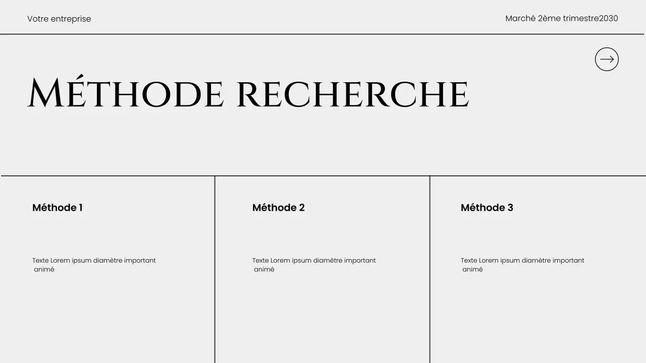 Rapport sur les tendances du marché moderne gris
