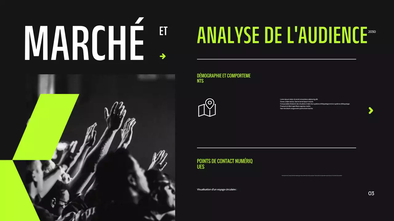 Présentation numérique verte et moderne