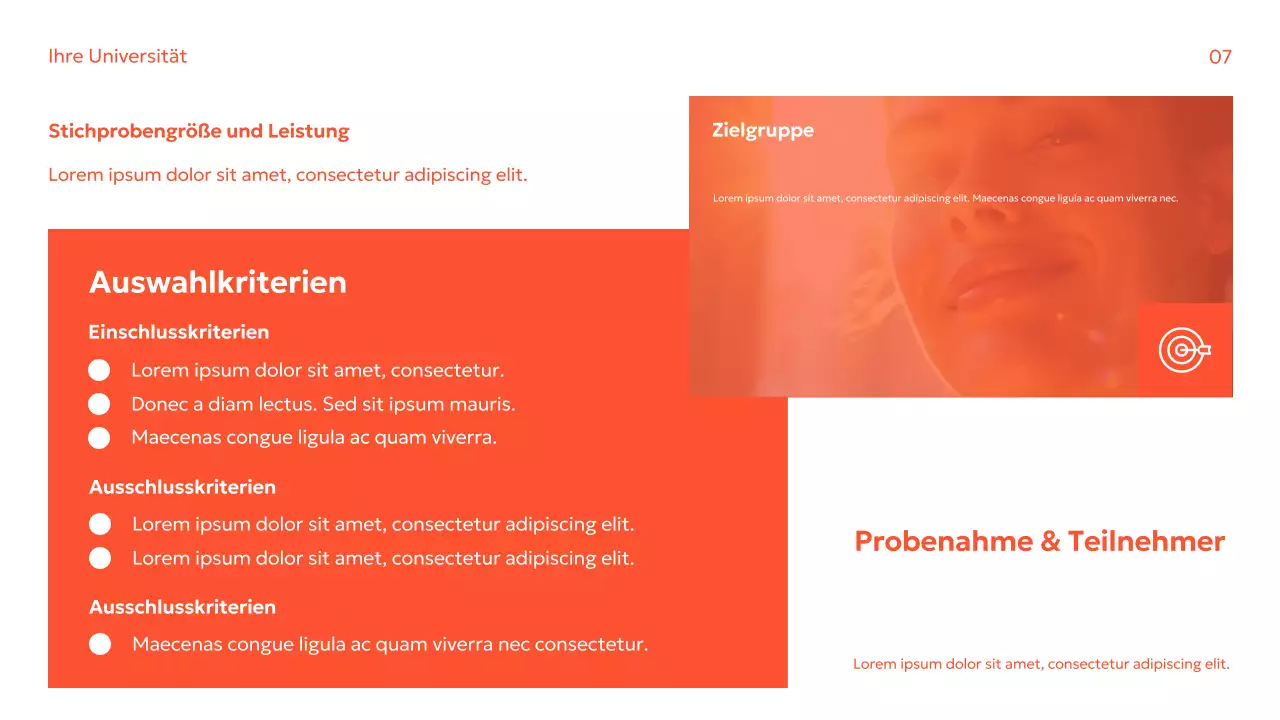 Orange Modern Forschungshandbuch