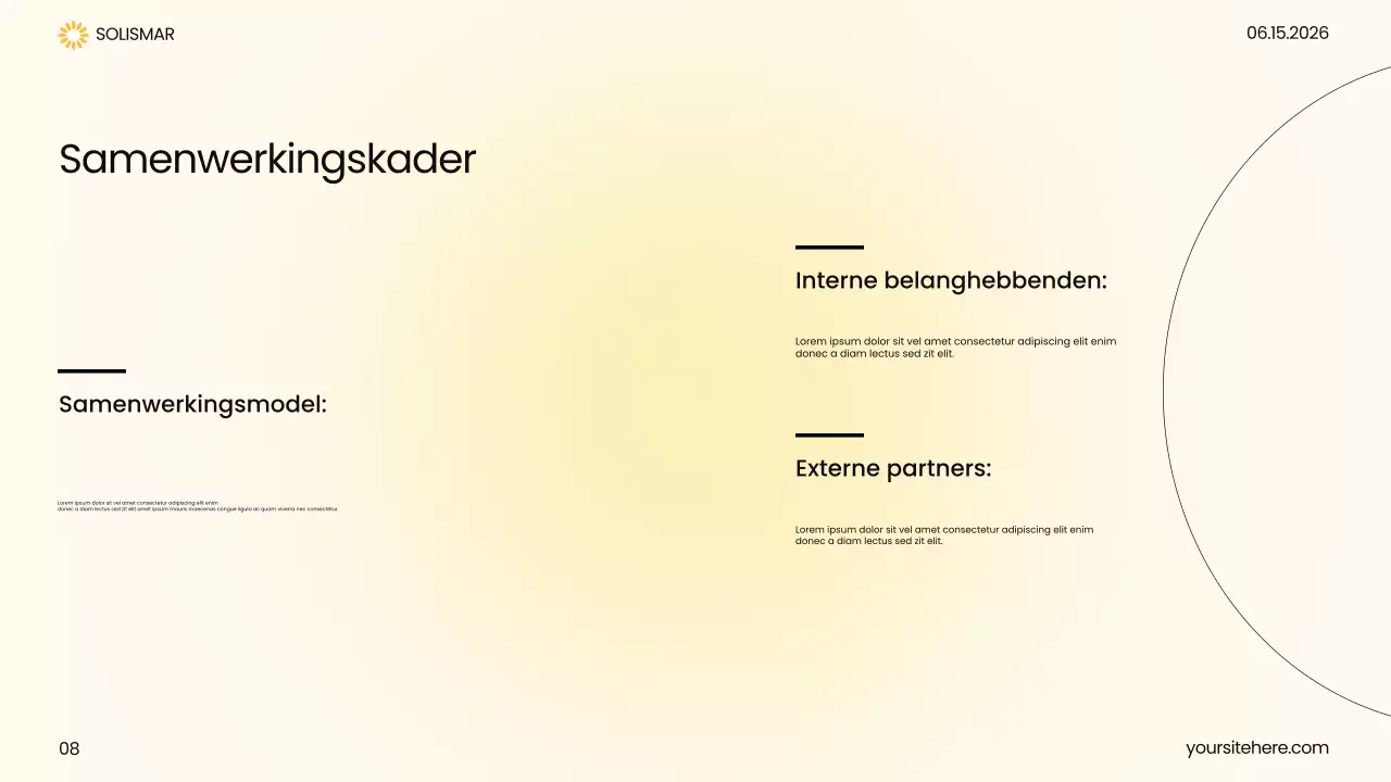 Gele moderne gezondheidszorgpresentatie