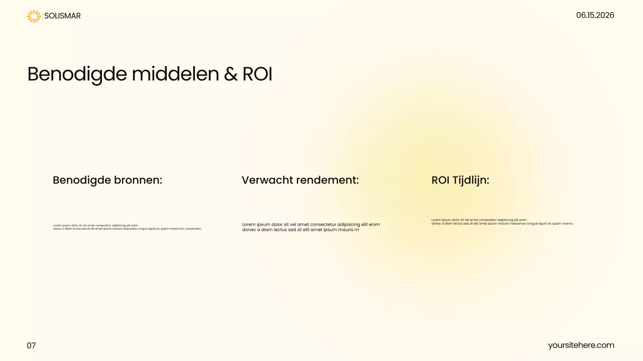 Gele moderne gezondheidszorgpresentatie