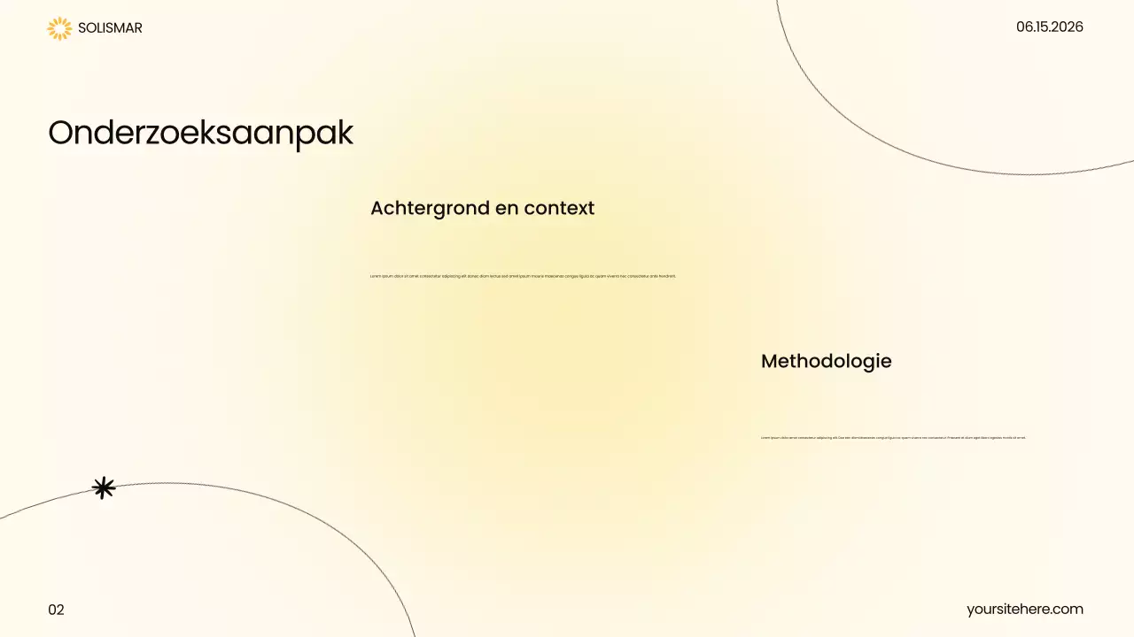 Gele moderne gezondheidszorgpresentatie