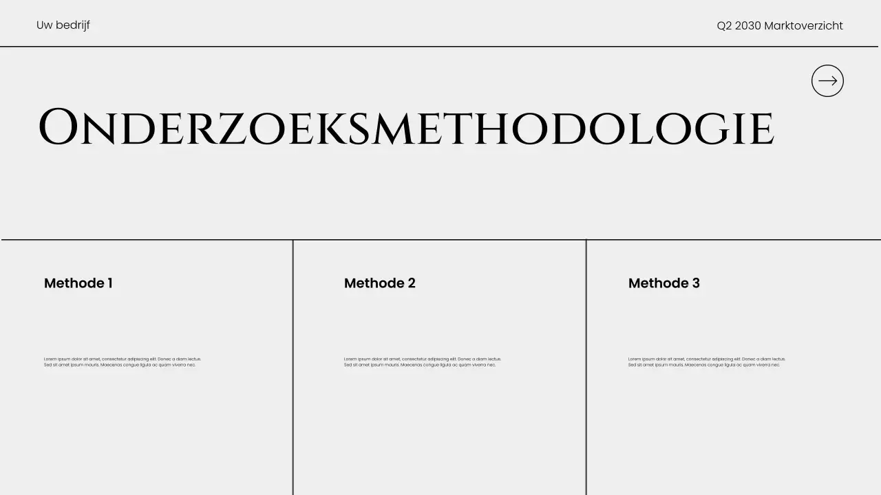 Rapport over de trends in de grijze moderne markt