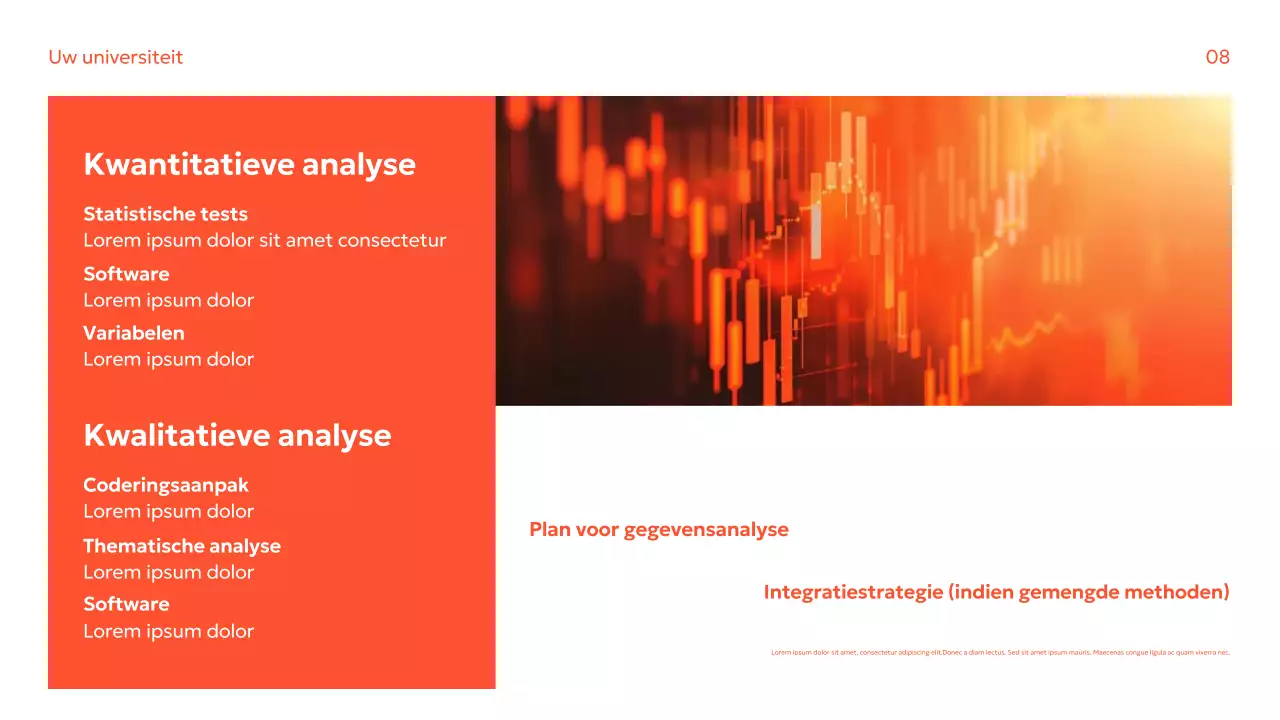 Oranje Moderne Onderzoeksgids