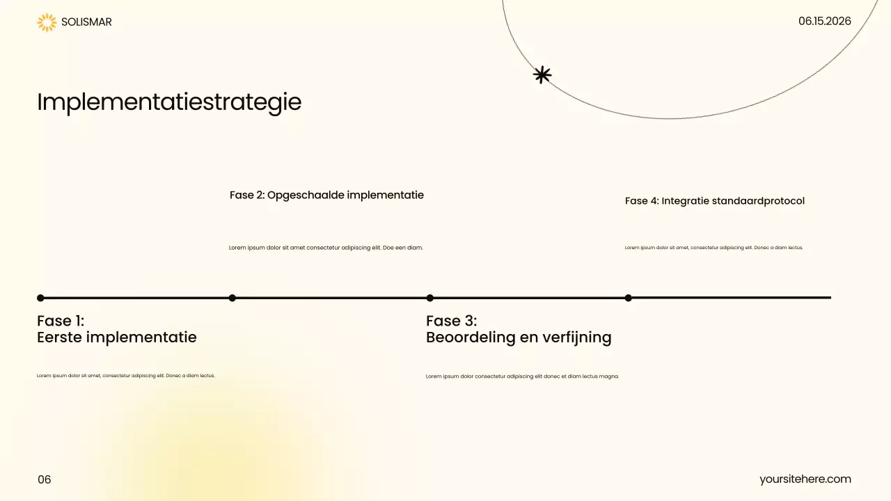 Gele moderne gezondheidszorgpresentatie