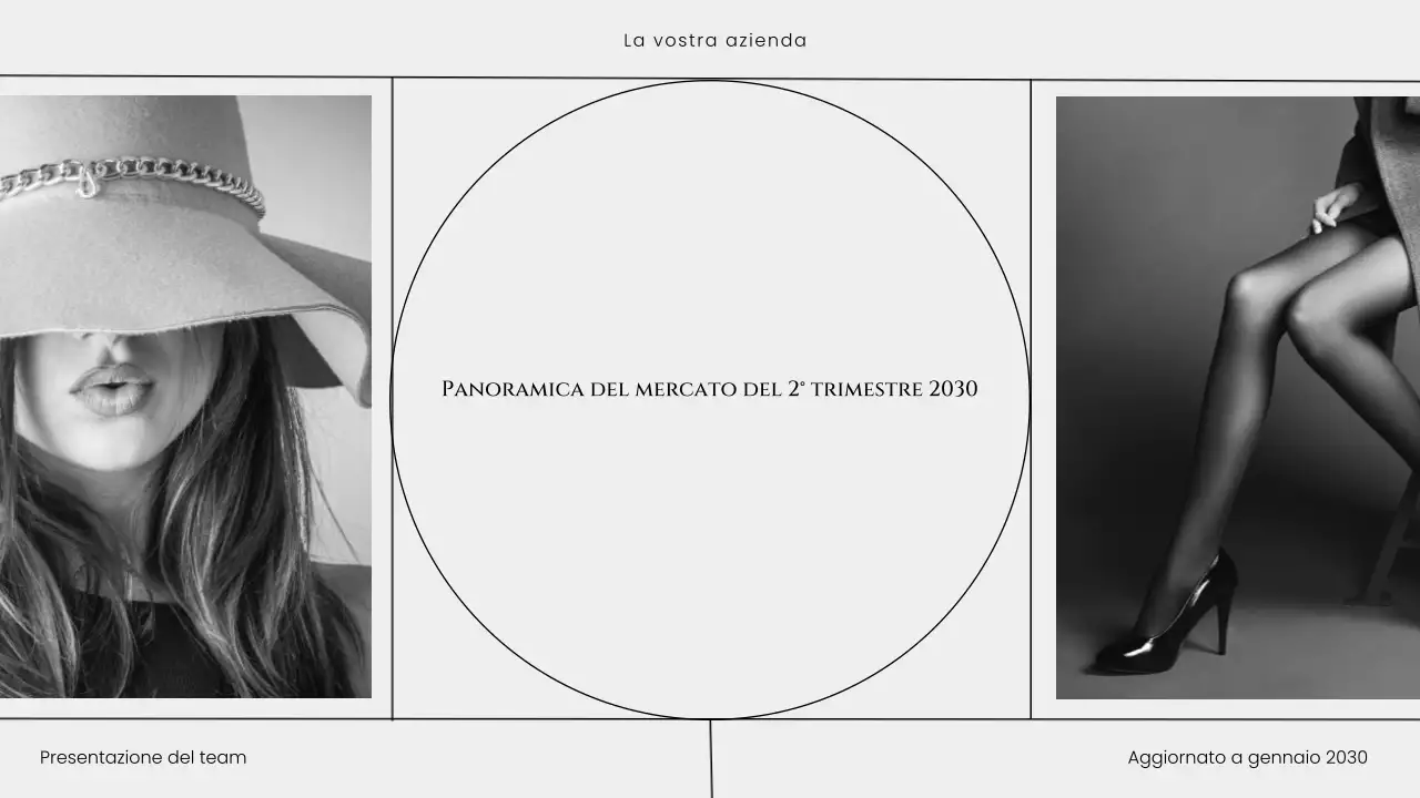 Rapporto sulle tendenze del mercato moderno grigio