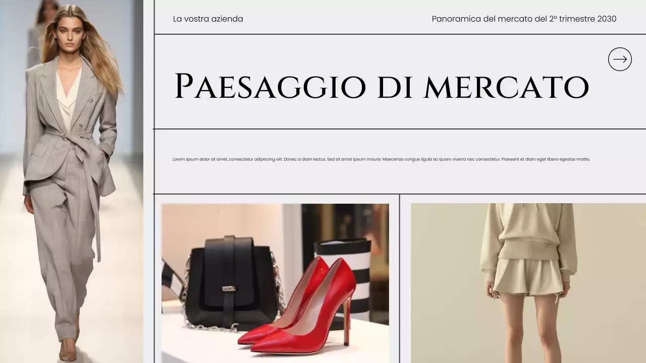 Rapporto sulle tendenze del mercato moderno grigio