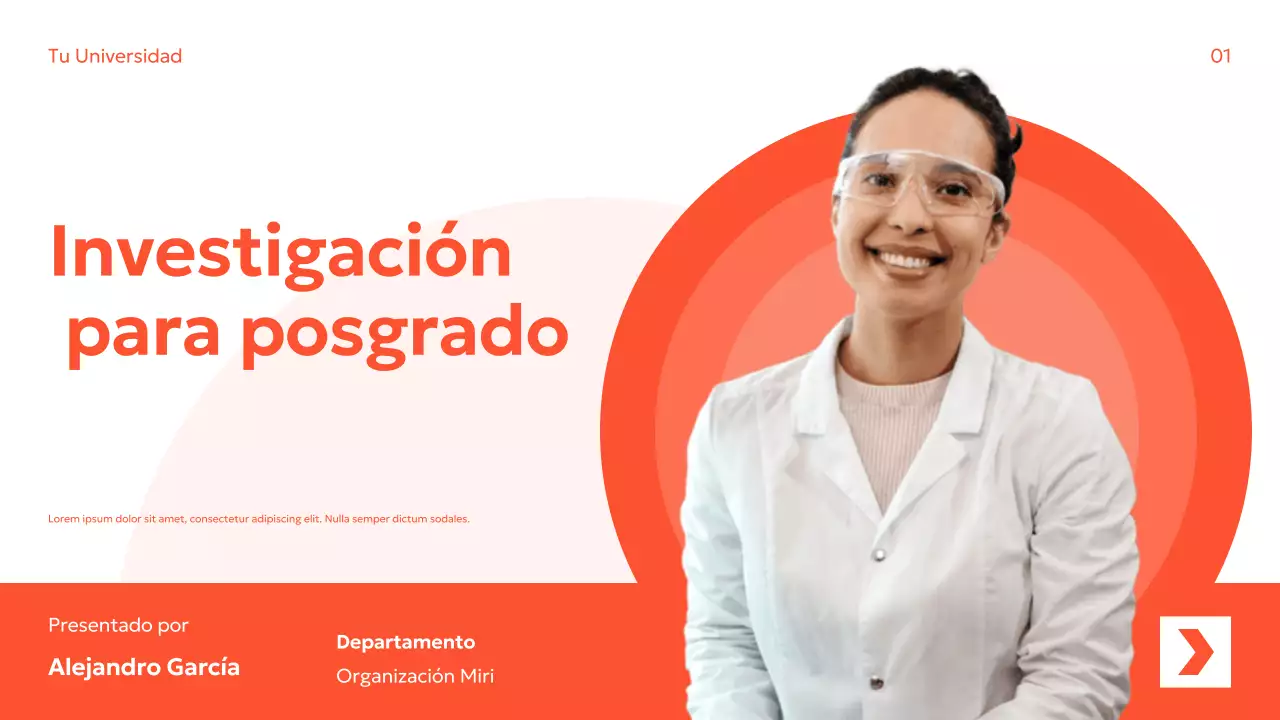 Guía de investigación moderna de Orange