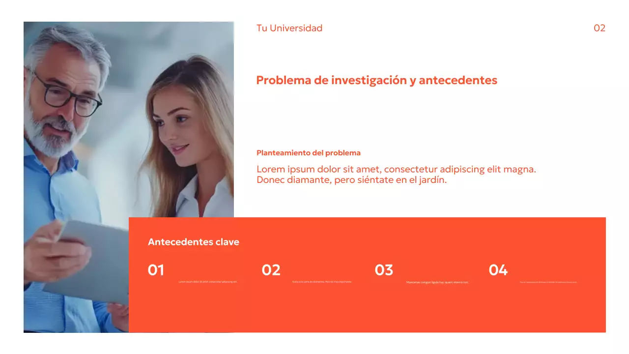 Guía de investigación moderna de Orange
