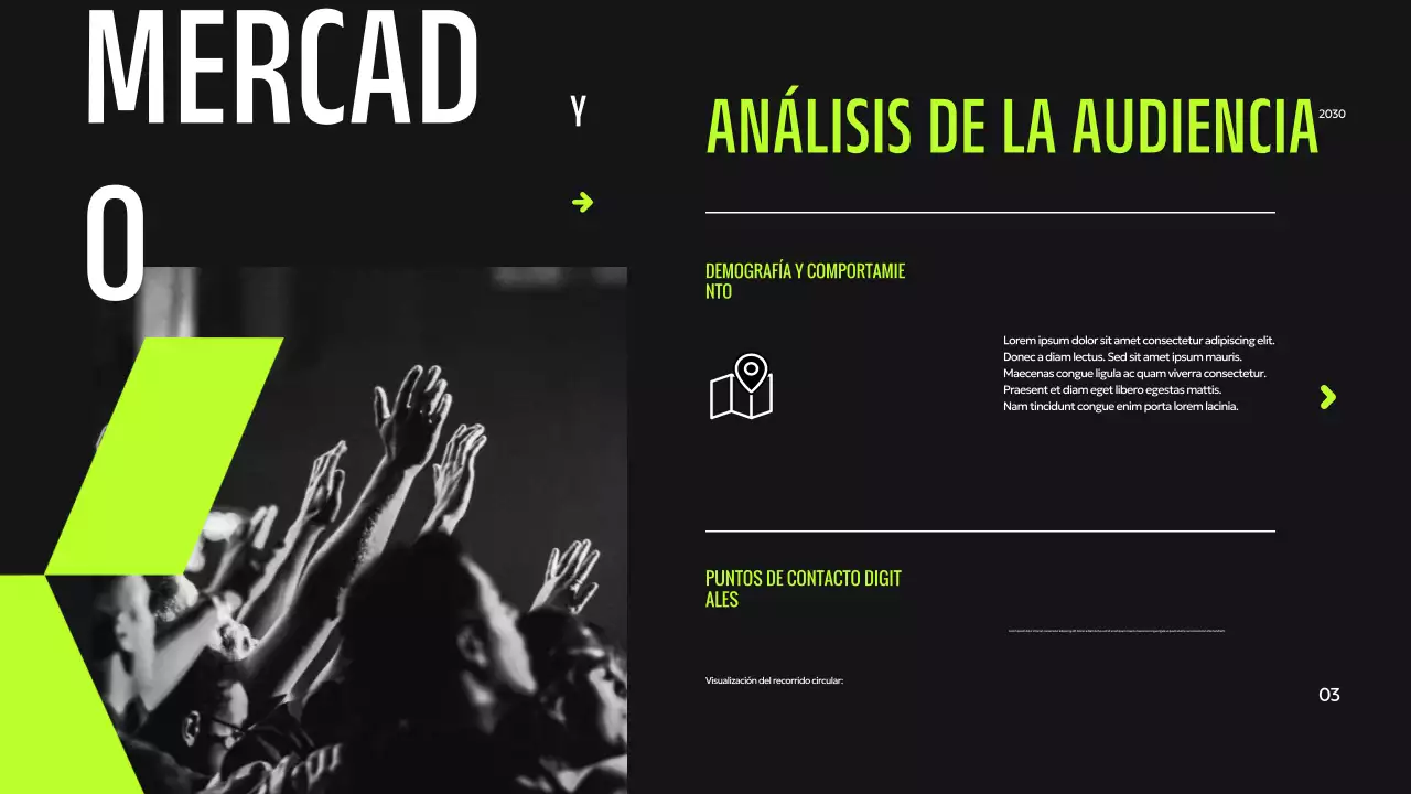 Presentación digital moderna y ecológica