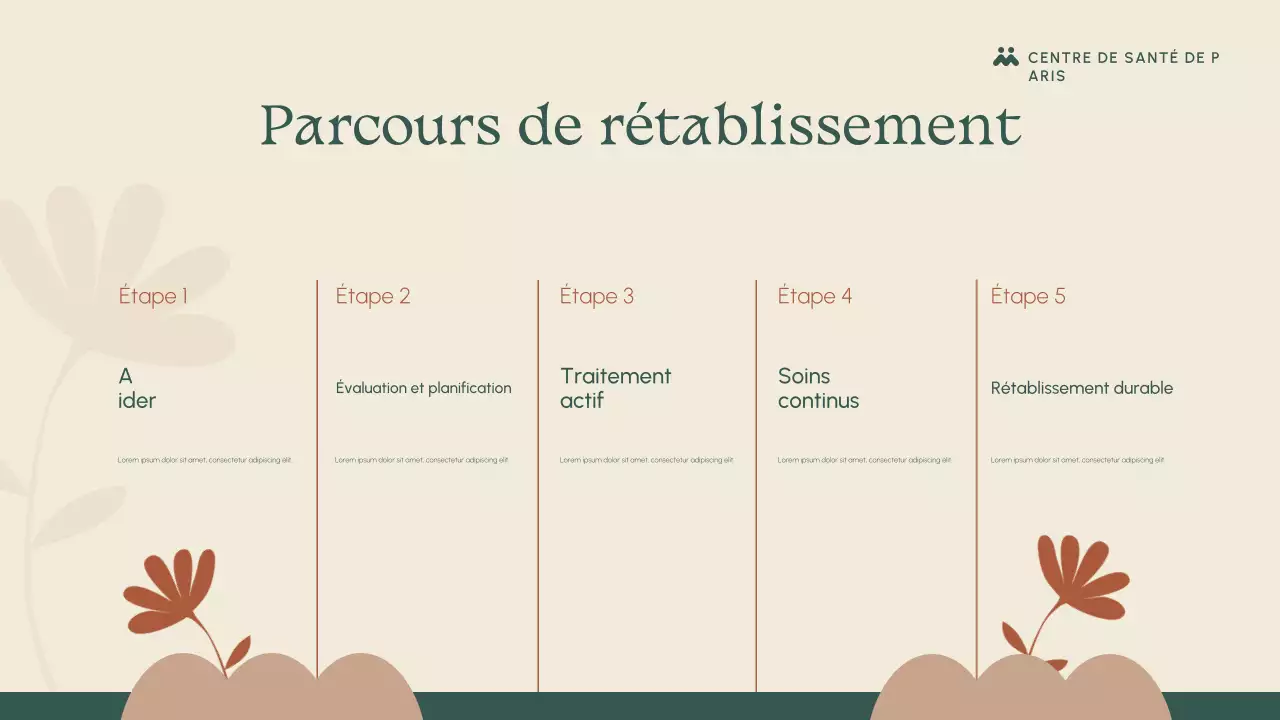 Présentation du programme de relance verte