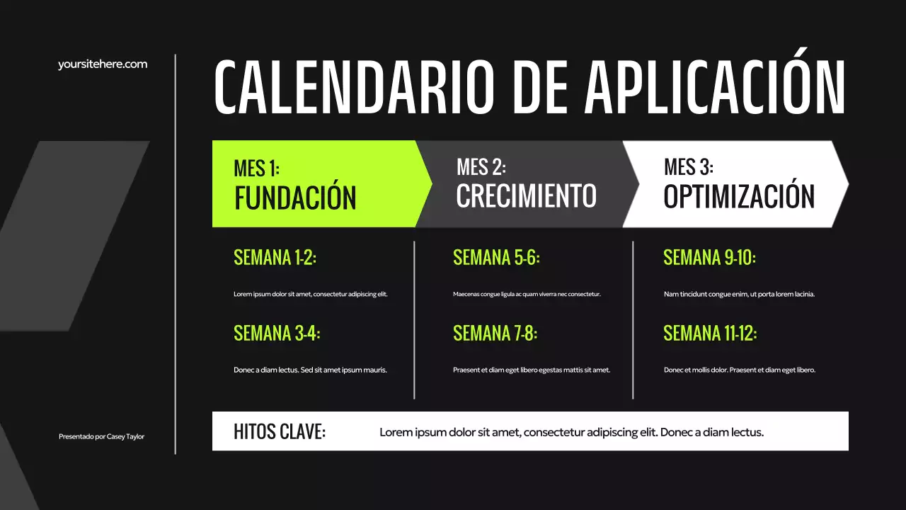 Presentación digital moderna y ecológica