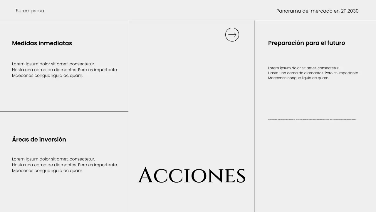 Informe de tendencias del mercado moderno gris