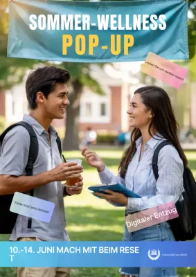 Green Modern Campus Sommer-Wellness-Event