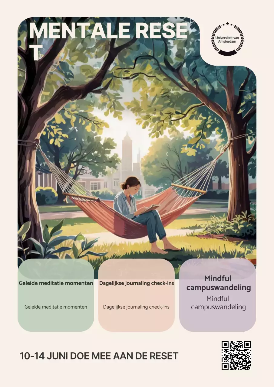 groen minimaal wellness-evenement