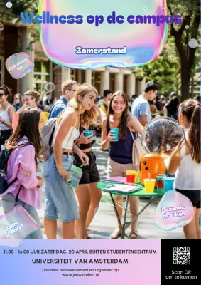 Campus Blob Modern Zomer Wellness Evenement