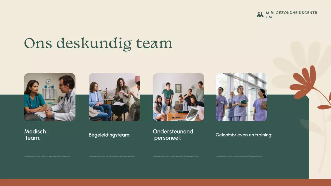 Presentatie van het Groene Herstelprogramma