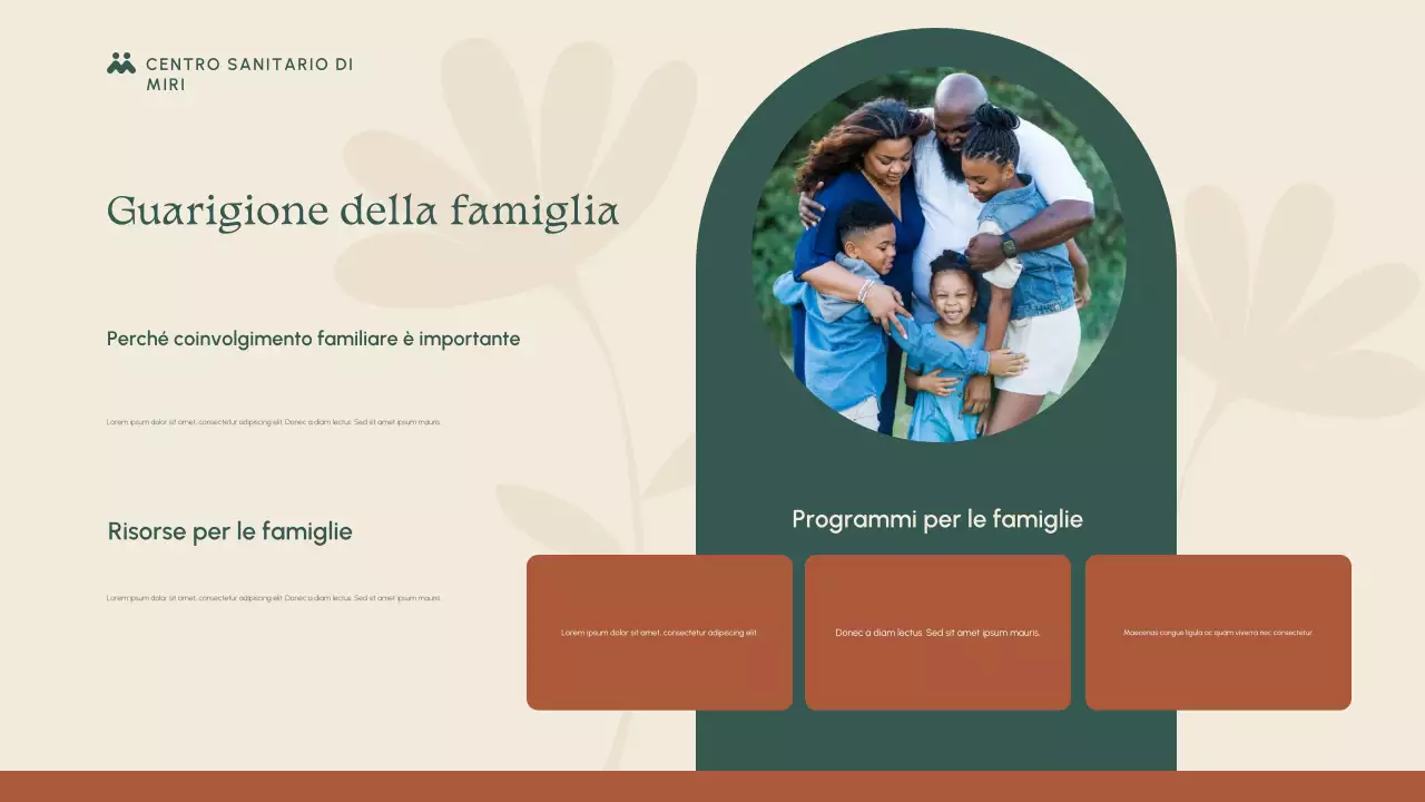 Presentazione del programma di recupero verde