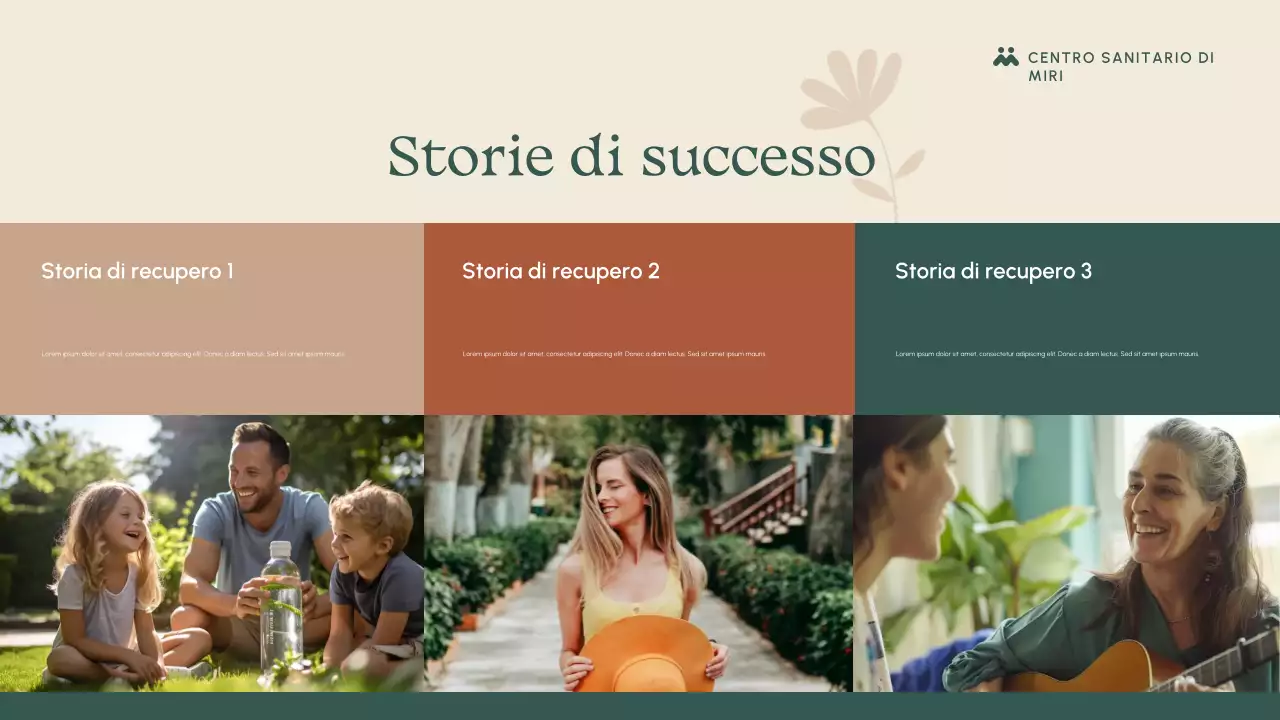 Presentazione del programma di recupero verde