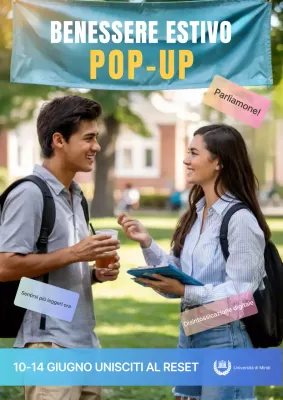 Evento estivo di benessere del Green Modern Campus