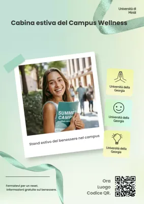 Promozione dello stand Campus Modern Wellness