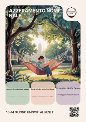 evento benessere minimale verde