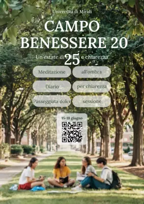 Invito al benessere della natura verde