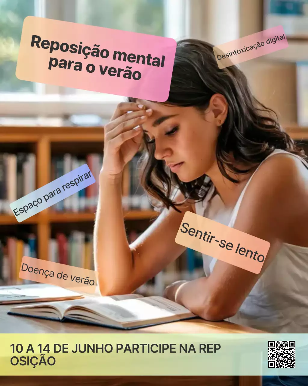 Evento de verão sobre saúde mental moderna
