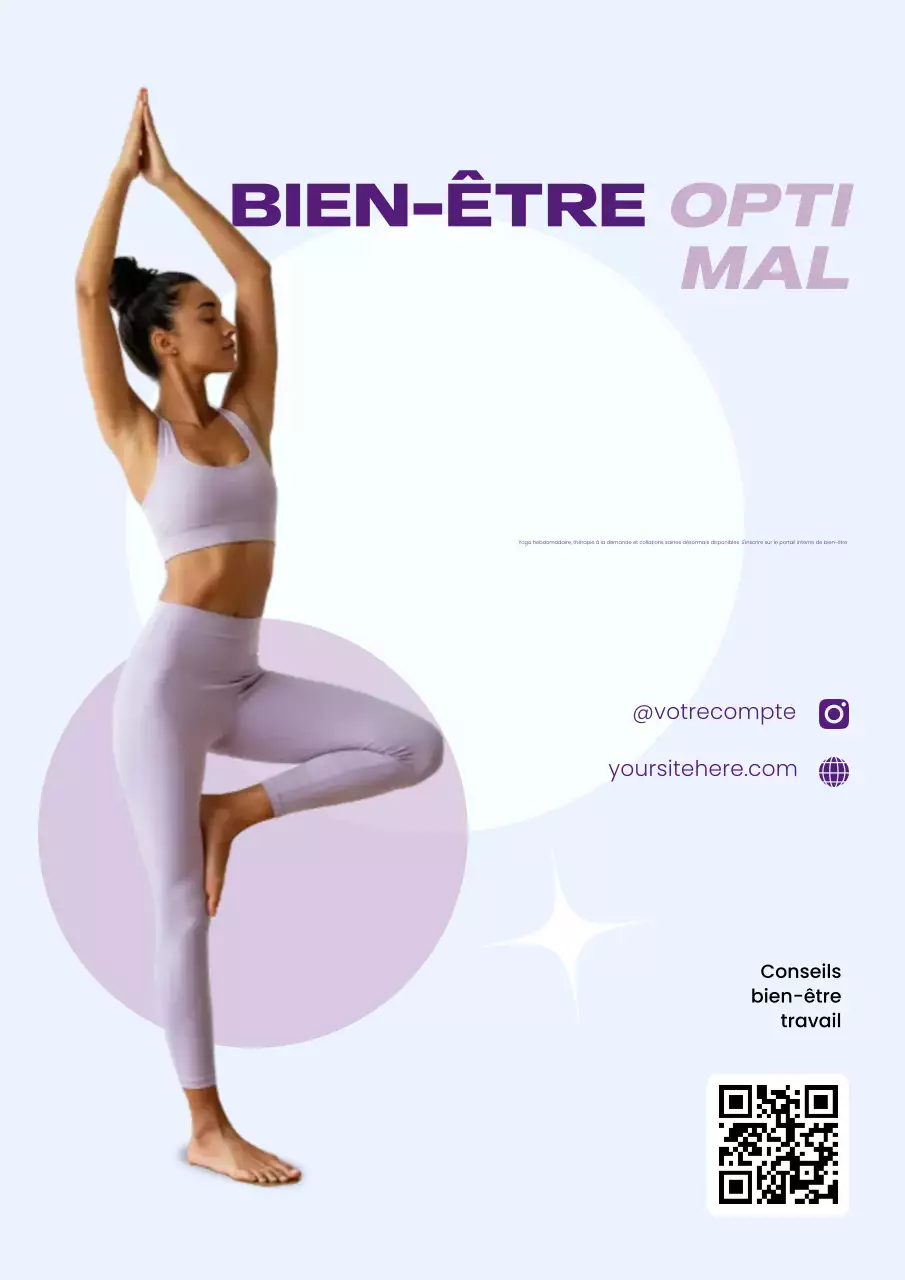 Promotion Purple Modern Wellness
