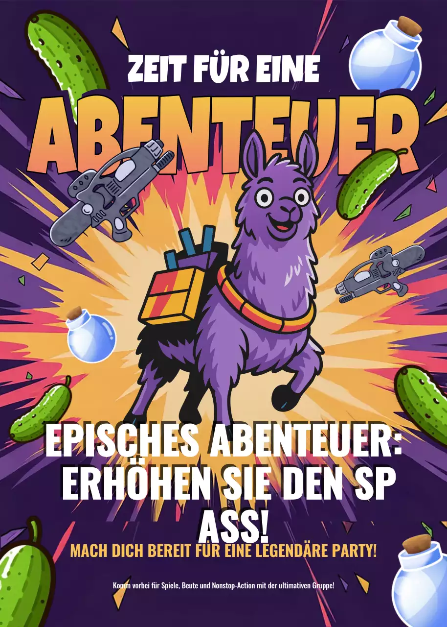 Einladung zur Promotion „Purple Comic Adventure“
