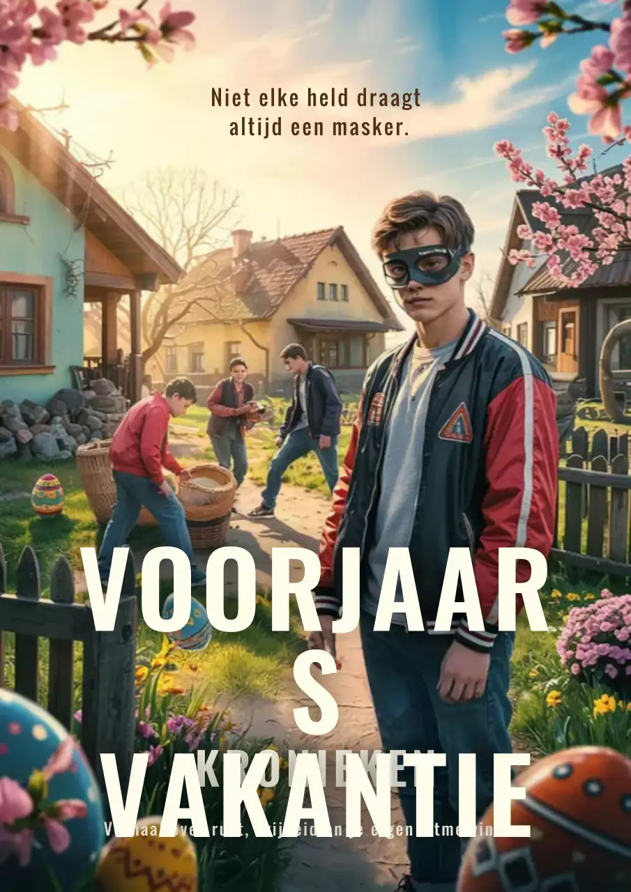 Groene Retro Lente Evenement Poster