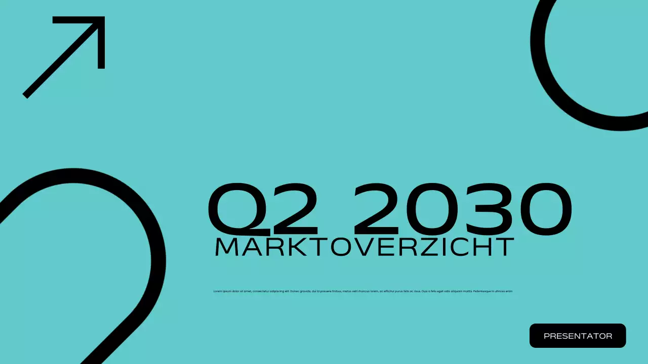 Presentatie van het Teal Modern Market Report