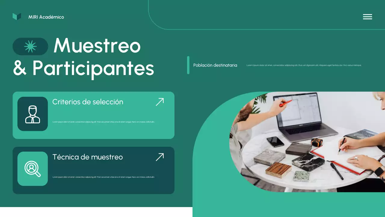 Presentación de la propuesta de investigación moderna y ecológica