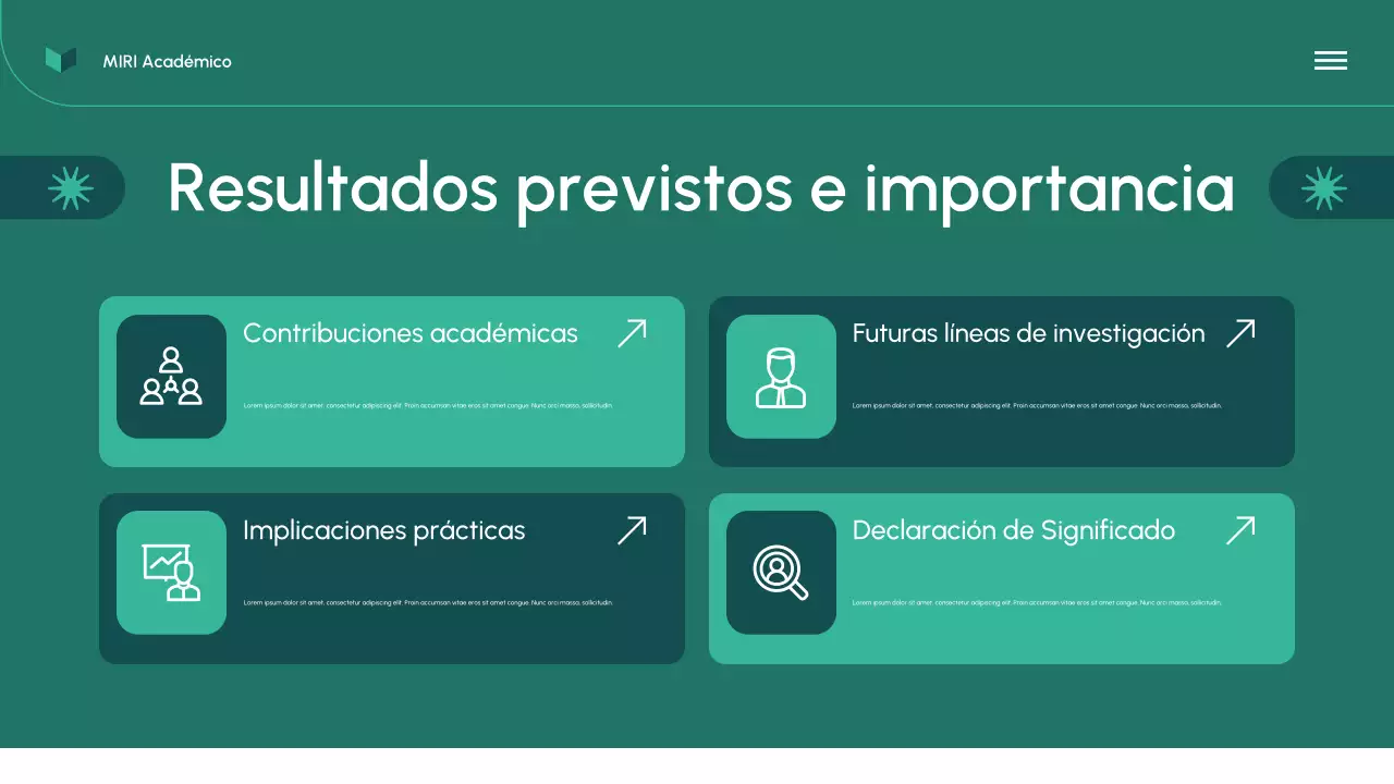 Presentación de la propuesta de investigación moderna y ecológica