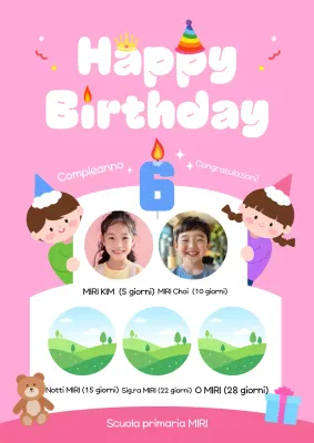 Festa di compleanno di Pink Baby