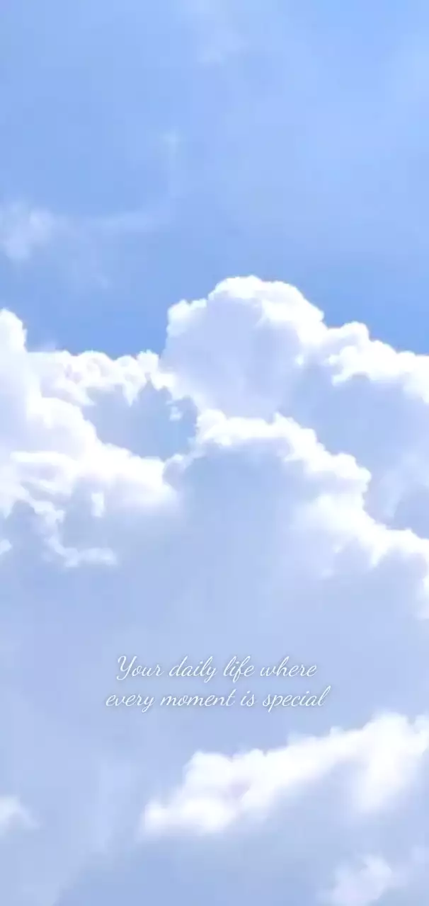 青 シンプル 空 ポスター