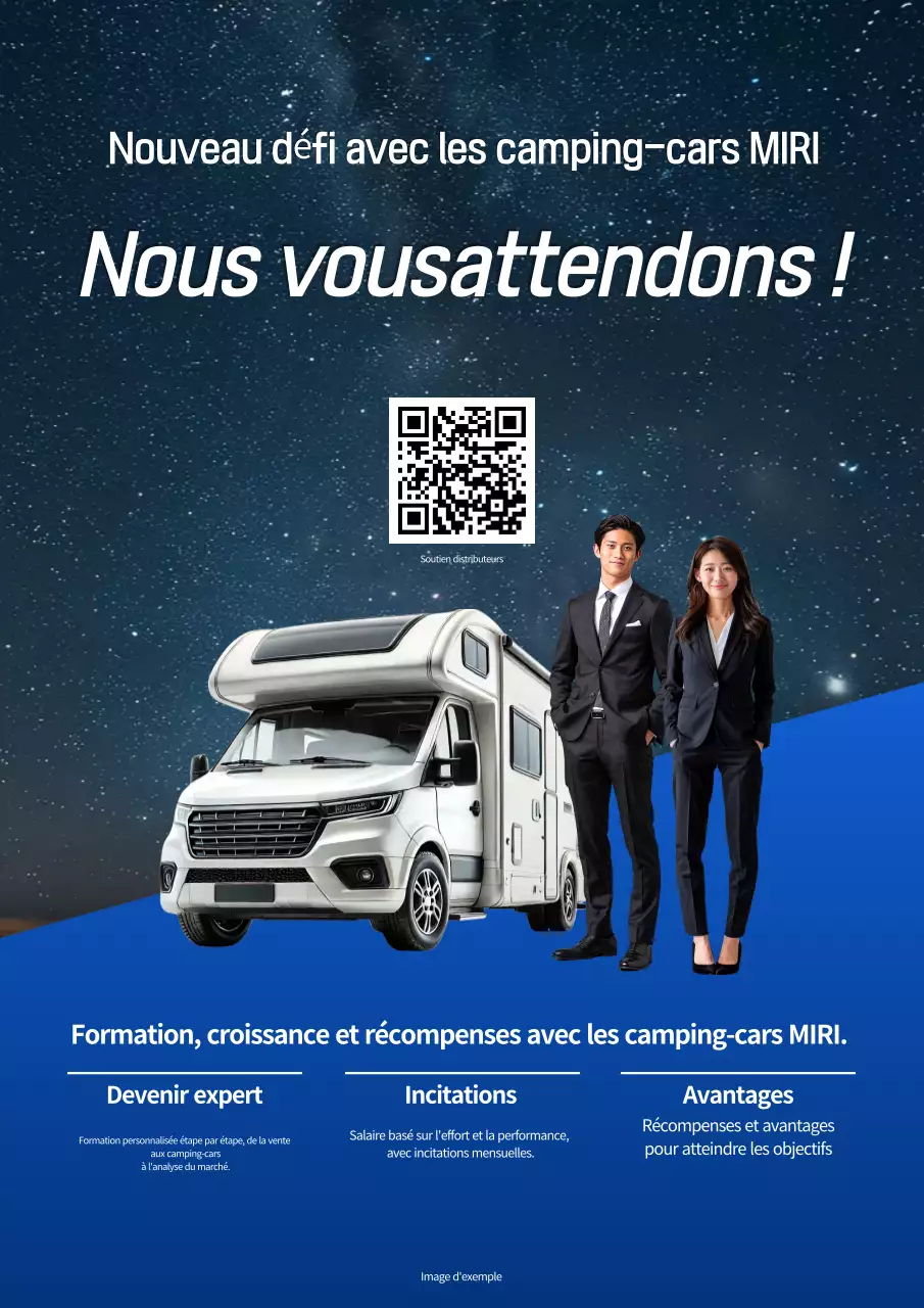 Recrutement Blue Modern Recruitment