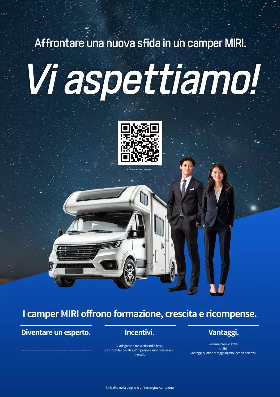 Blue Modern Recruitment Reclutamento