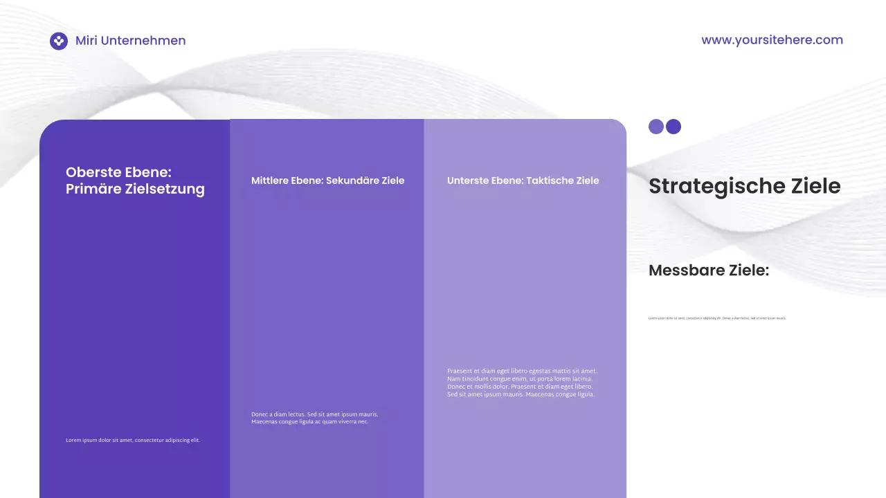 Lila Moderne Digitalmarketing-Präsentation