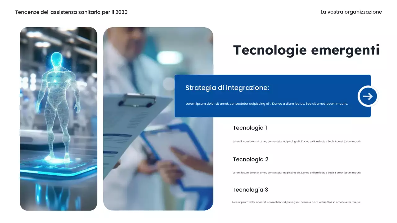 Presentazione di Blue Modern Healthcare