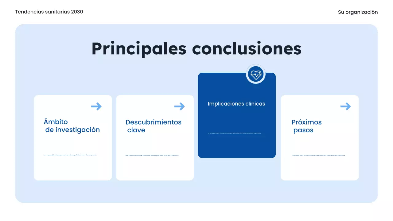 Presentación de Blue Modern Healthcare