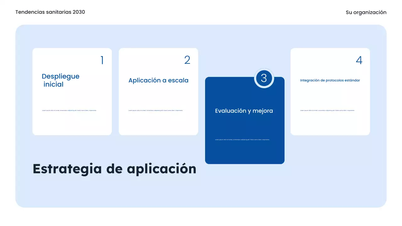 Presentación de Blue Modern Healthcare