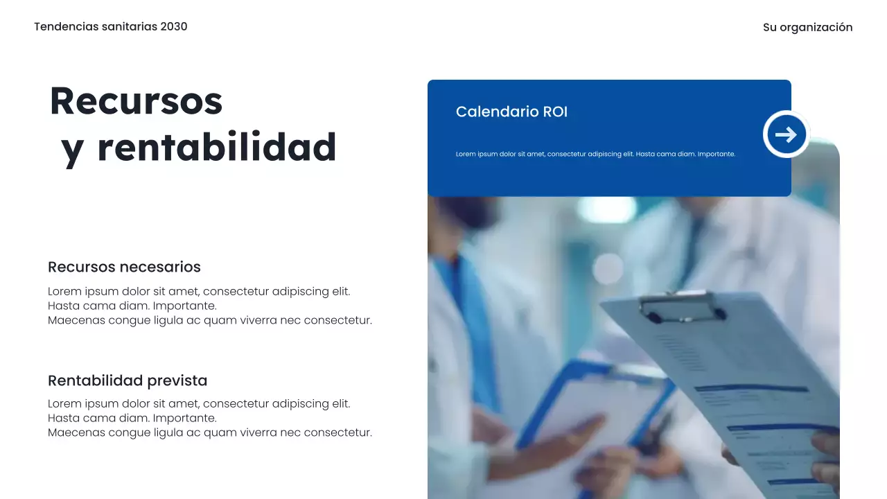 Presentación de Blue Modern Healthcare