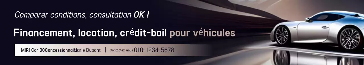 publicité pour une voiture noire moderne