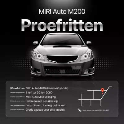 Black Modern Car-evenement