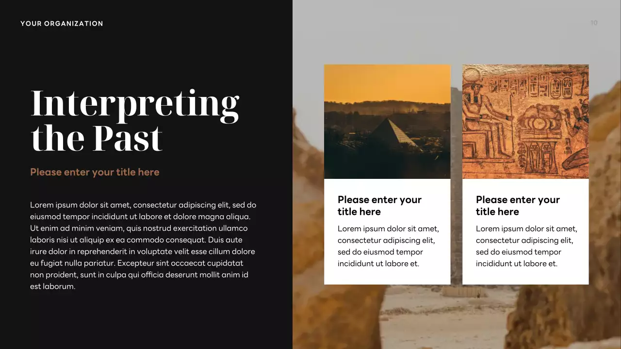 Brown Vintage History Presentation