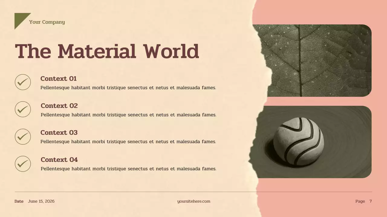 Beige Vintage History Presentation